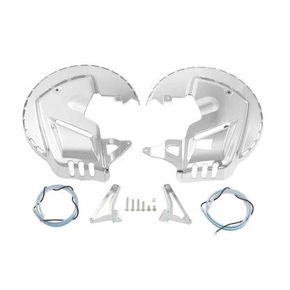 Front Brake Rotor Covers LED for Honda Goldwing 1800 F6B 13-17 (2001-2017)
