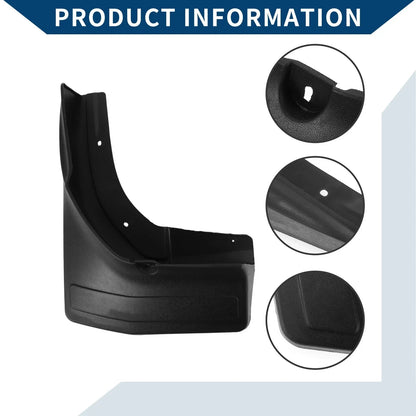 Mud Flaps Splash Guards 1 Set for Mercedes-Benz GL/GLS (2015-2016)