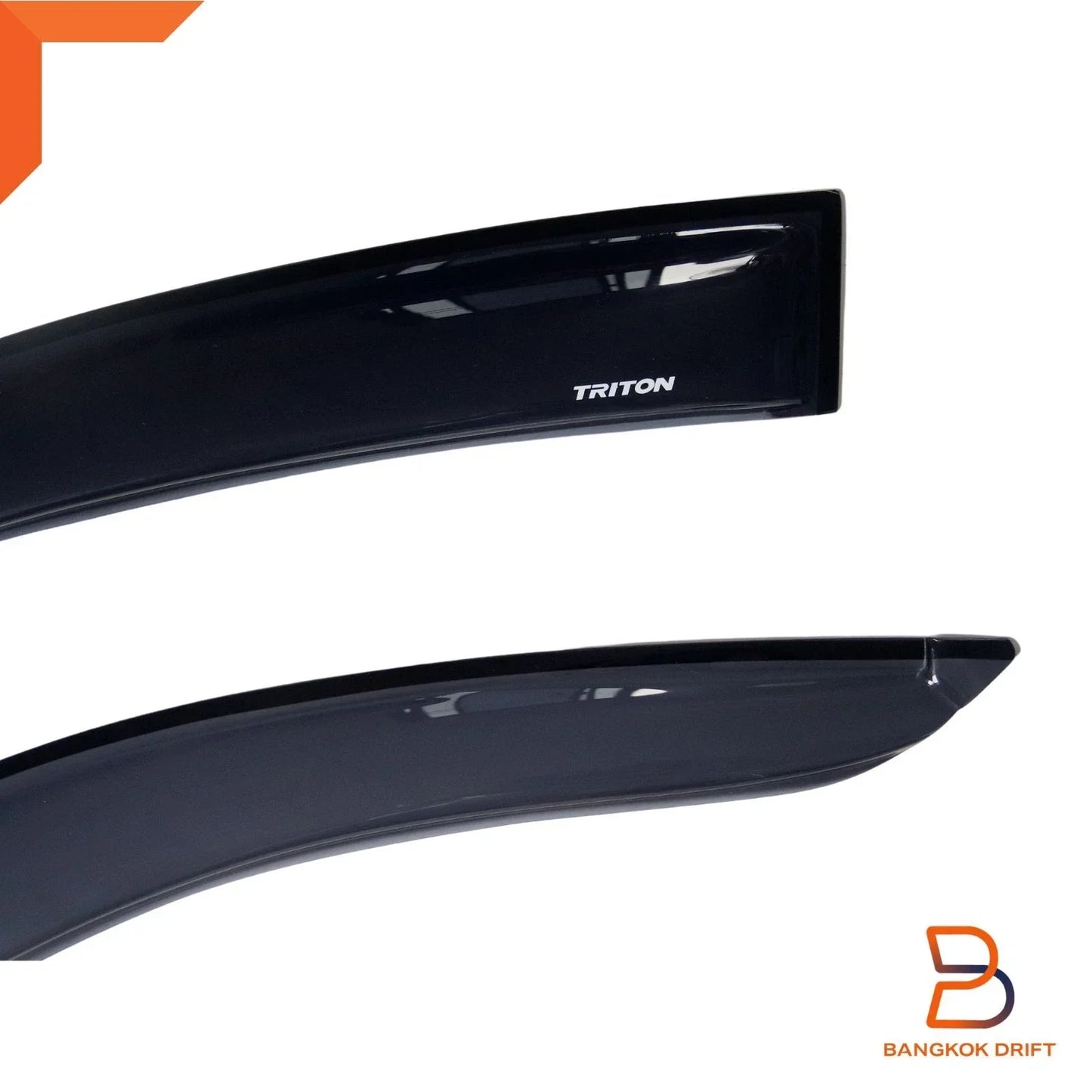 Weather Shield Window Visor Guard for Mitsubishi Triton MN ML (2005-2015)
