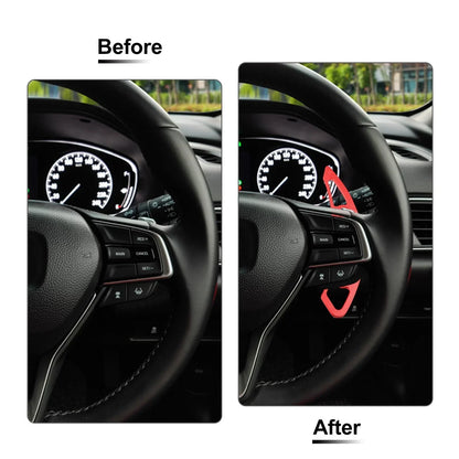 Car Paddle Shifter 2 x Aluminum Alloy Red for Honda Spirior Odyssey (2015-2018)
