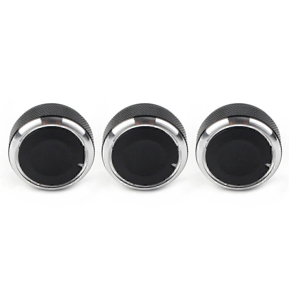 3 x A/C Control Switch Knob Covers for Mazda 3 M3 (2004-2009)