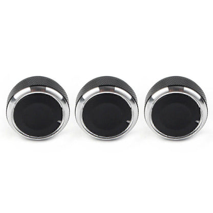3 x A/C Control Switch Knob Covers for Mazda 3 M3 (2004-2009)