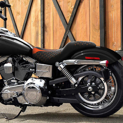 2x Rider & Passenger Seat for Harley Dyna Street Bob (2006-2017)