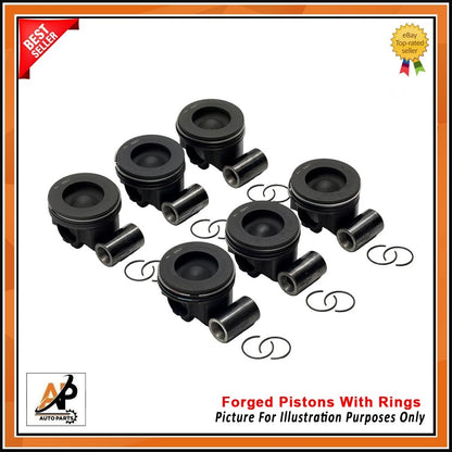 Forged Piston with Ring Set for Land Rover Range Rover 3.0 DT306 (2009–2013)