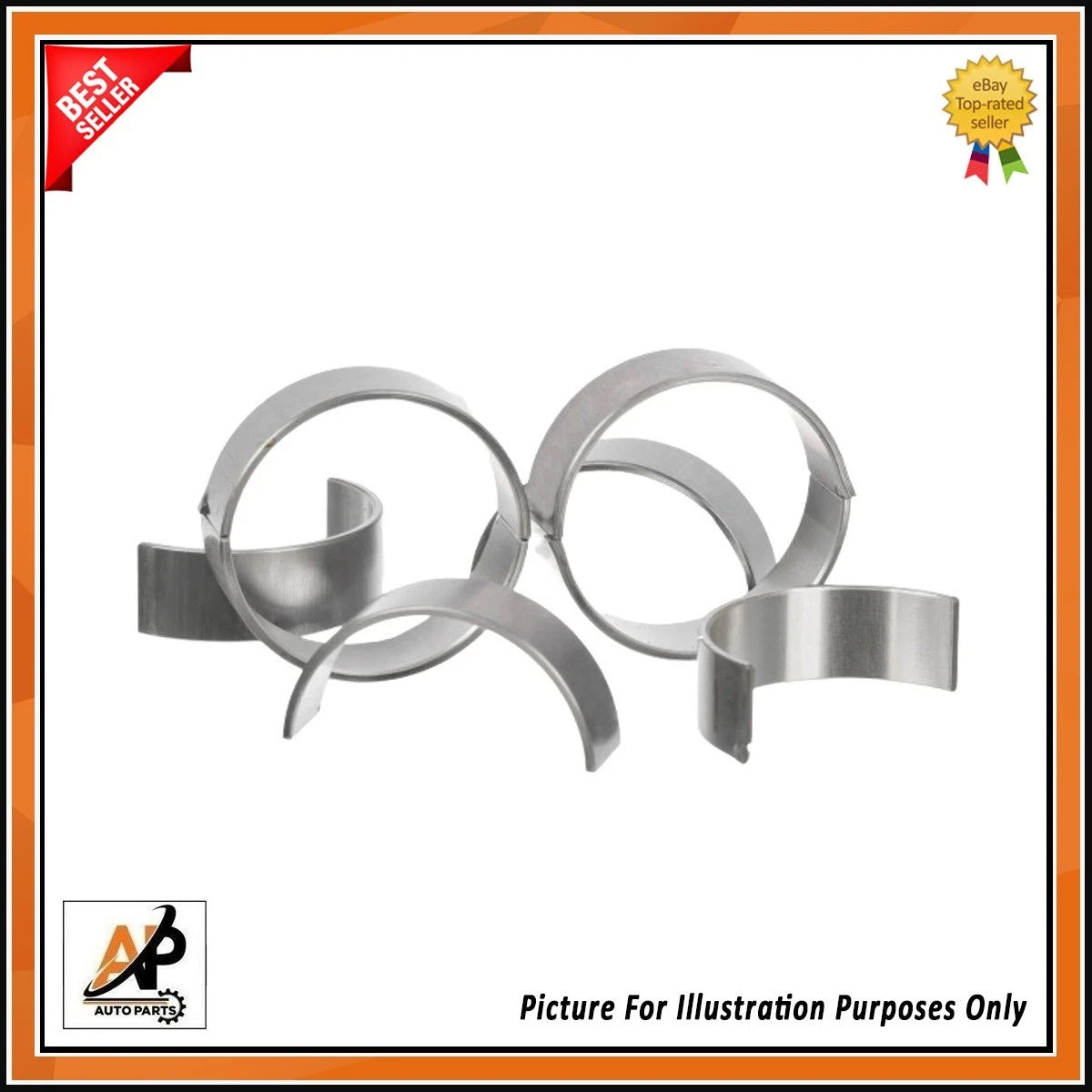 Big End Conrod Bearing Set Replacement for Honda Civic X 1.0 VTEC (2017–2021)