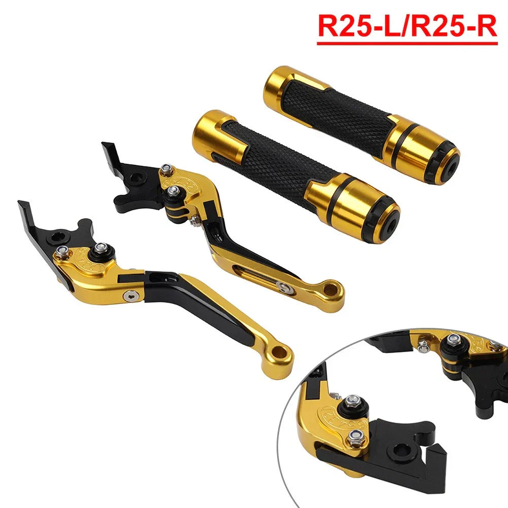 Folding Extendable Brake Clutch Levers for Yamaha YZF R3 R25 (2015-2023)
