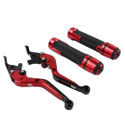 Folding Extendable Brake Clutch Levers & Handlebar Grips for Kawasaki Z900RS