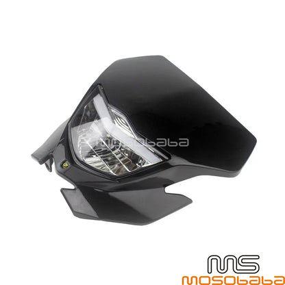 Enduro LED Headlight Fairing for Honda Kawasaki Yamaha YZ KLX CRF WRF