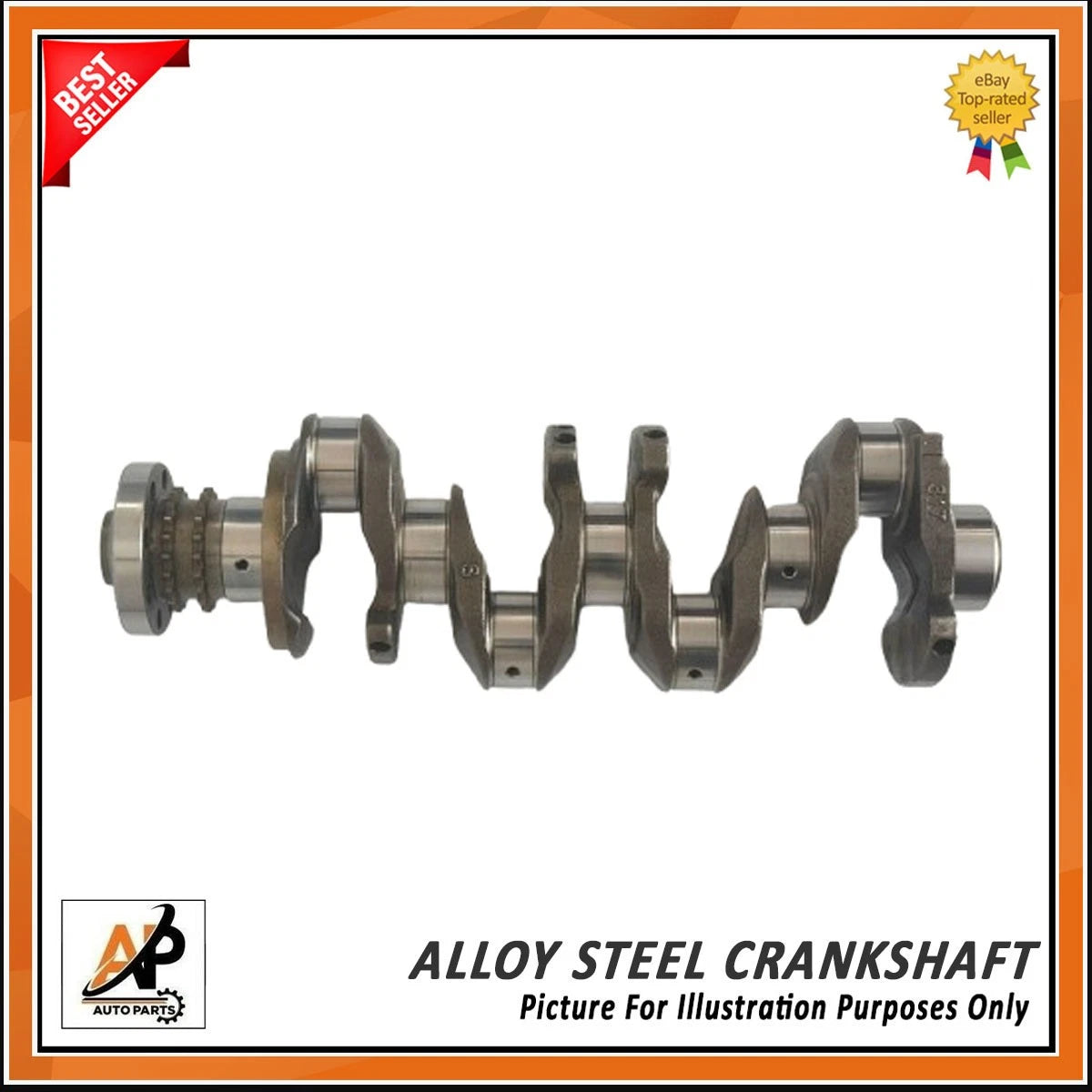 Crankshaft Heavy Duty Alloy Steel for BMW 1 3 5 Series X1 (2008–2015)