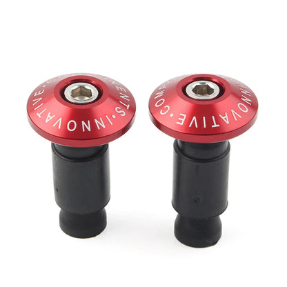 7/8'' Handle Bar End Cap Plug for Motorcycle Dirt Bike Red