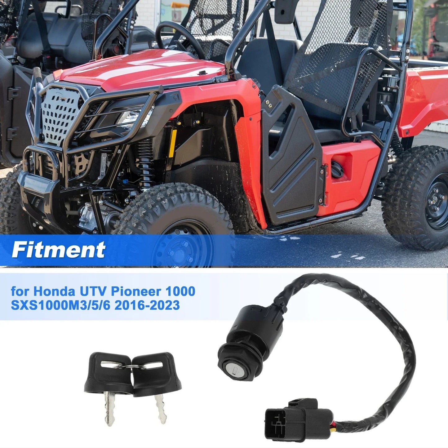 Ignition Key Switch for Honda UTV Pioneer 1000 (2016-2023)