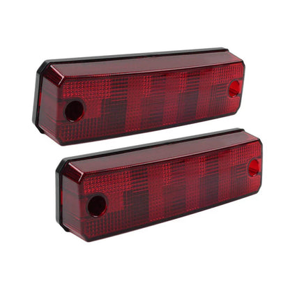 Red Rear Tail Light Assembly for Honda Pioneer 520 700 1000 (2016-2023)