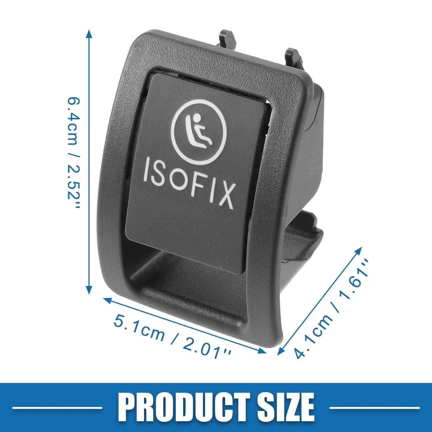 Rear Child Seat Anchor ISOFix Cover for Mercedes Benz