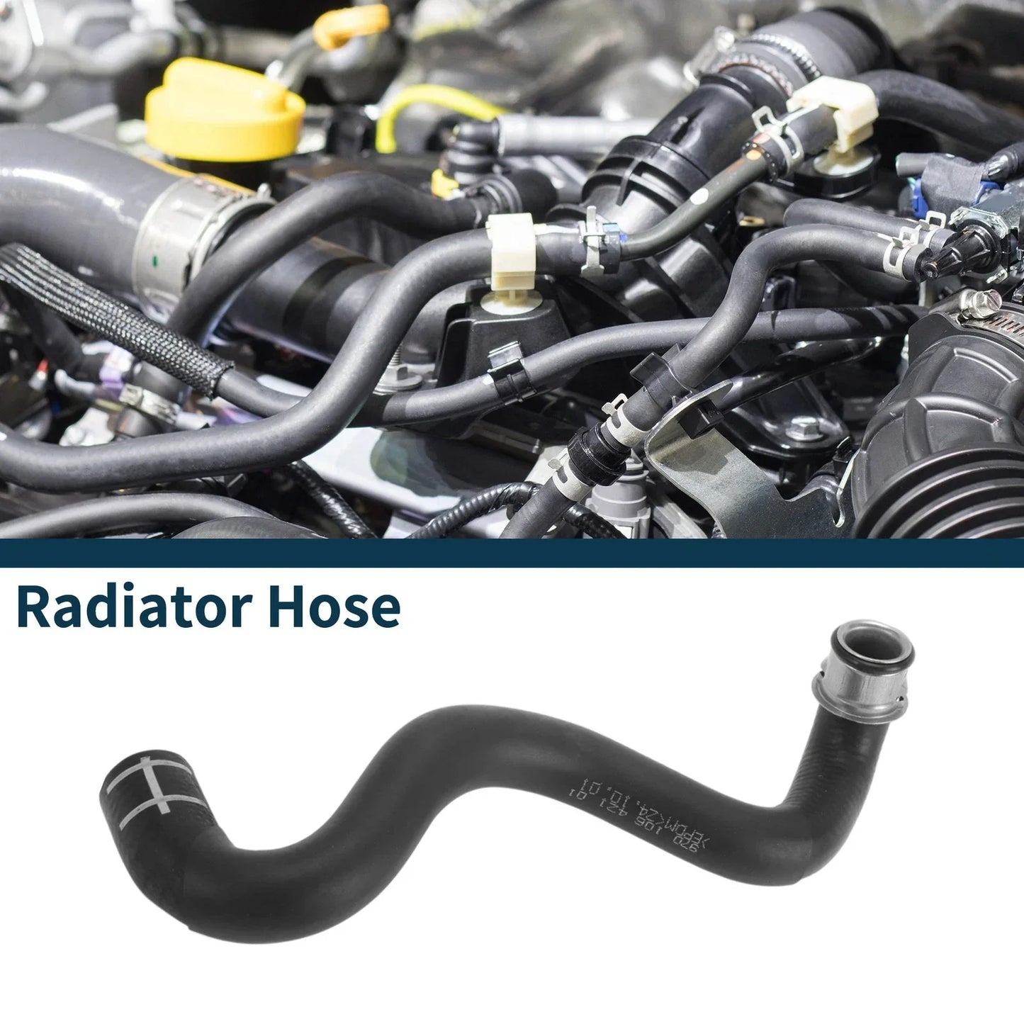Radiator Hose for Porsche Panamera 2010-2016 Cooling Liquid Tube