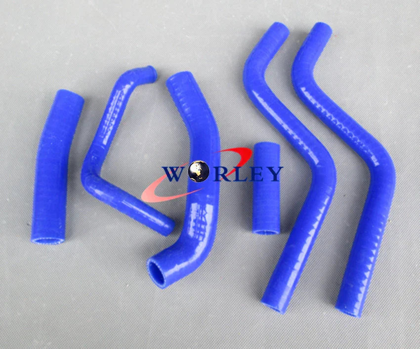 BLACK Silicone Radiator Hose for Honda CR250R (1988-1991)