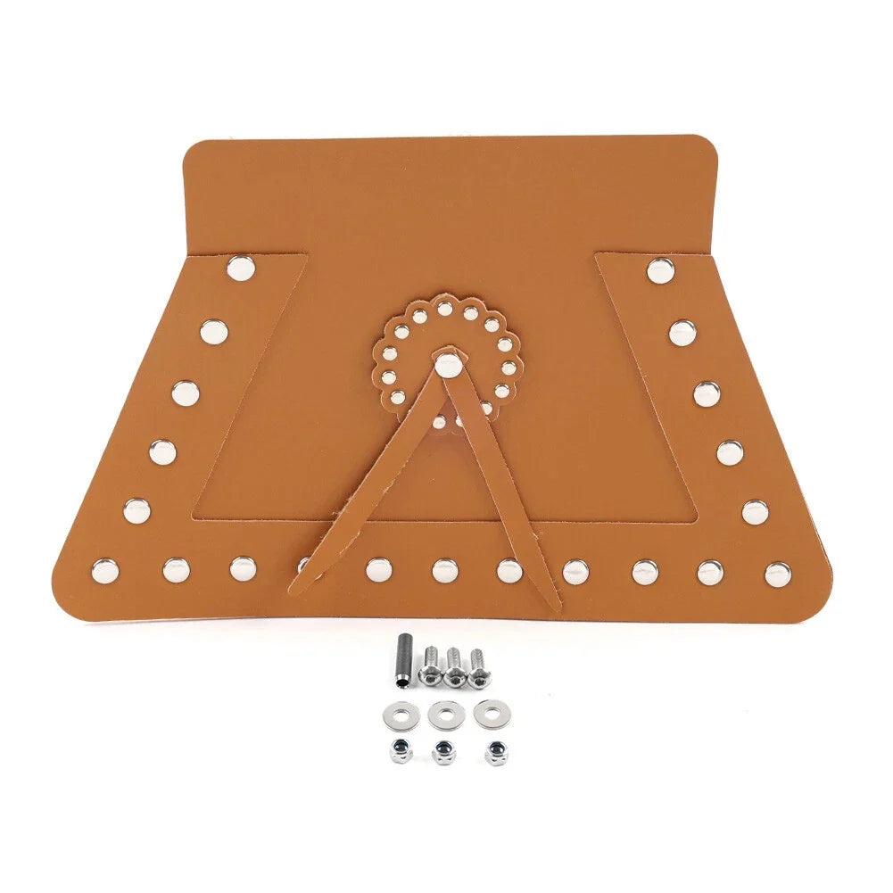 Leather Rear Fender Flap for Harley Touring Softail