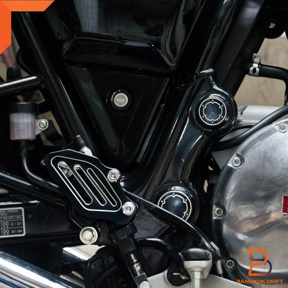 Throttle Body Guard Black Aluminium for Royal Enfield Interceptor 650