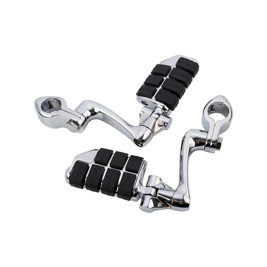 1-1/4" Long Highway Foot Pegs for Harley Touring Street Glide (2014-2023)