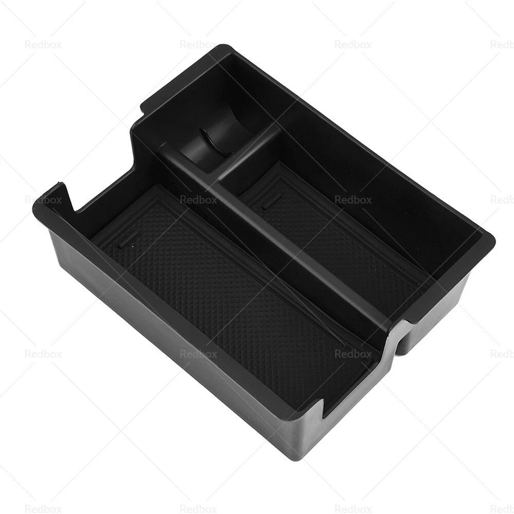 Black Center Console Armrest Storage Box Tray for Isuzu D-Max DMAX (2012-2023)