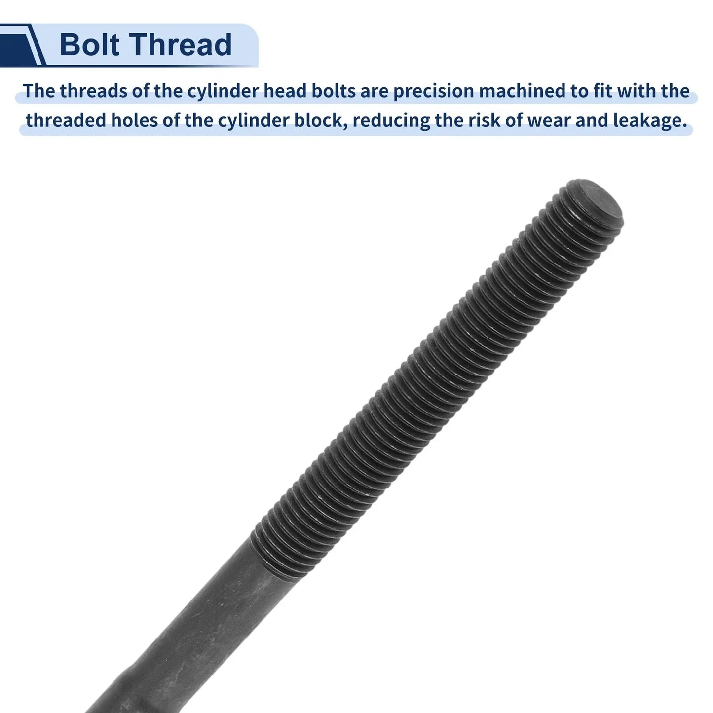 Engine Cylinder Head Bolt Set for Lexus ES350 3.5L V6 (2007-2020)