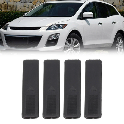 4 Pcs Roof Rail Rack Moulding Clip Covers for Mazda 2 3 6 CX-5 CX-7 CX-9