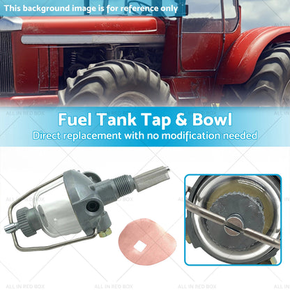 Fuel Tank Tap & Bowl for Massey Ferguson TE20 TEA20 35 135 (1946-1964)