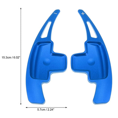 Blue Steering Wheel Shift Paddle Shifter for Mercedes-Benz E550 ML350 C350 (2007-2012)