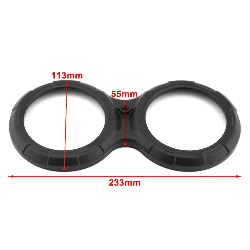 Speedometer Gauge Cover Black for T120 T100 Thruxton 1200/R/RS Speed Twin (2016-2023)