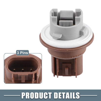 2 x Park & Turn Signal Light Sockets for Dodge Grand Caravan (2011-2020)