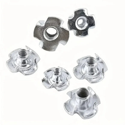 90Pcs Carbon Steel T-Nuts Assortment M3 M4 M5 M6 M8 for Various Applications