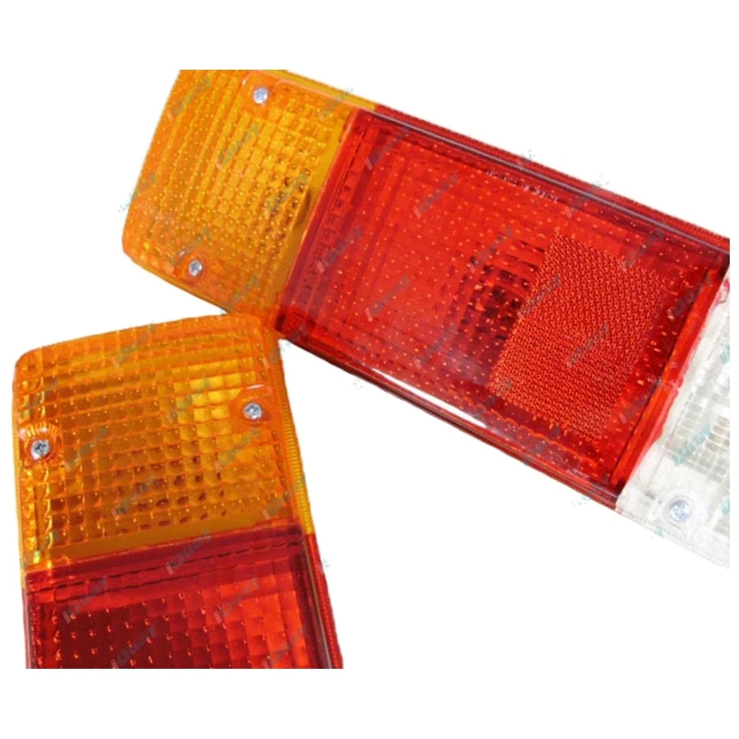 Trayback Ute Tail Lights 2 x Round for Toyota Landcruiser 70 75 78 85 (2016)
