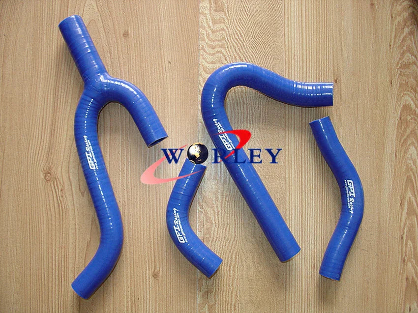 Yellow Silicone Radiator Hose for KTM 250/300/380 SX/EXC/MXC (1998-2003)