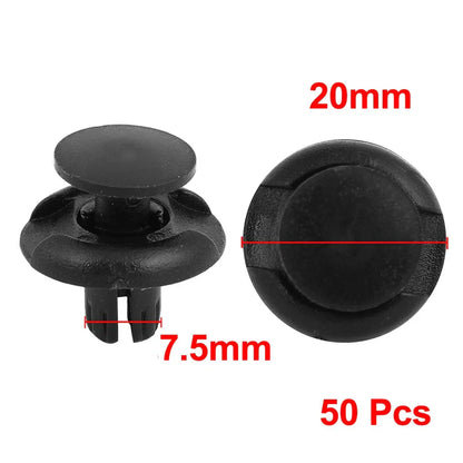 50 x Front Mudguard Push-Type Retainer Clips for Honda Acura (2000-2023)