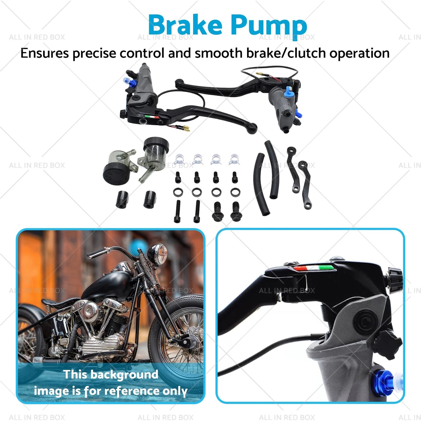 CNC Motorcycle 19 RCS Pair Brake Master Cylinder & Clutch Pump for Ducati