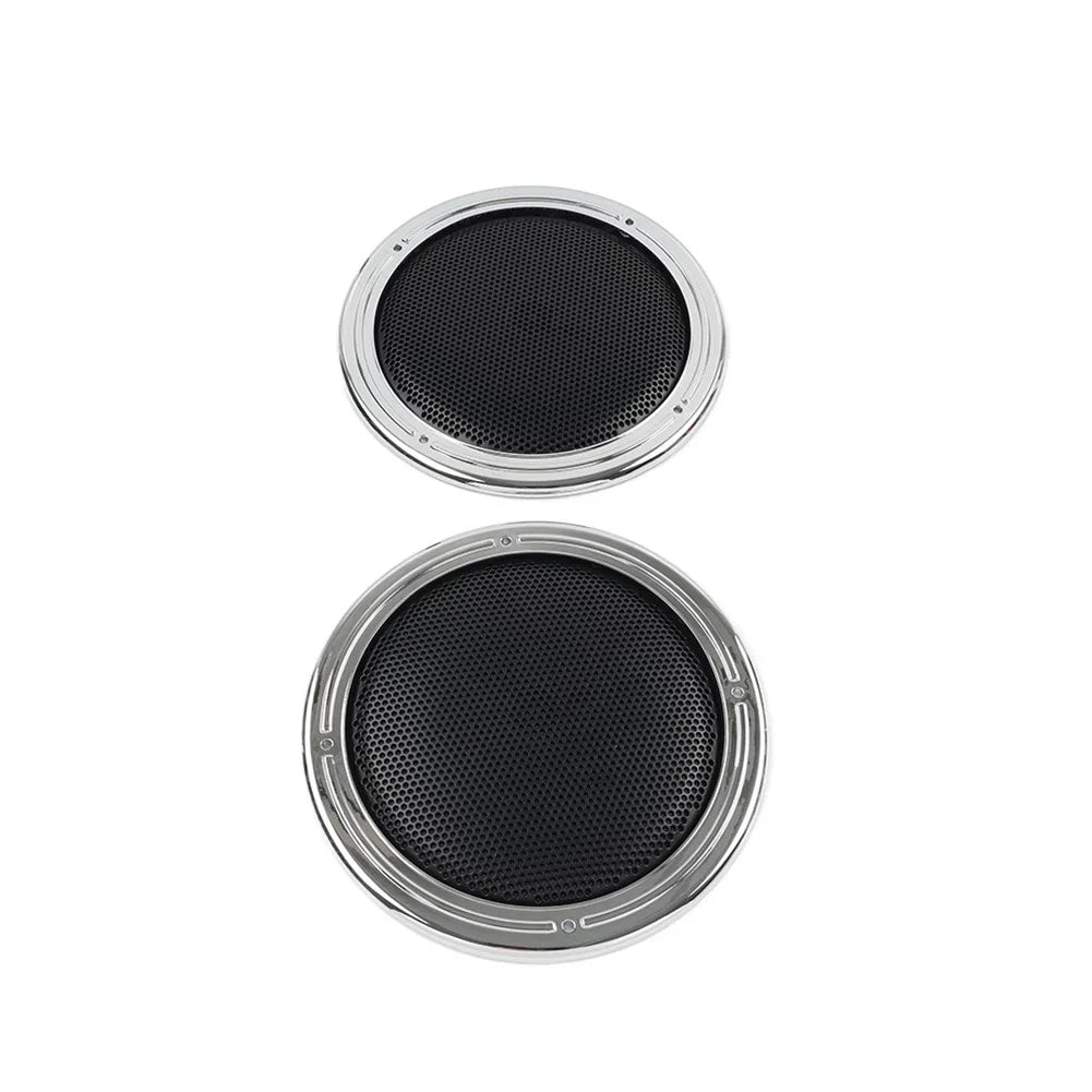 Rear Speaker Pod Grilles for Harley Road Glide Tri Glide FLTRU (2014-2023)