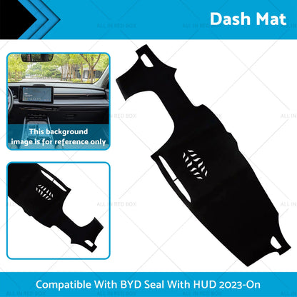 Dash Mat Microfiber Leather Anti-Slip for BYD Seal (2023-On)