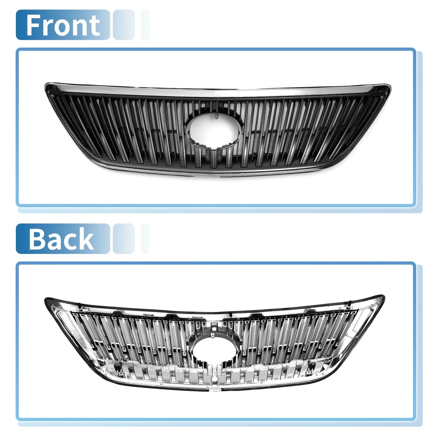 Front Upper Bumper Grille for Lexus RX 330 (2004-2006)
