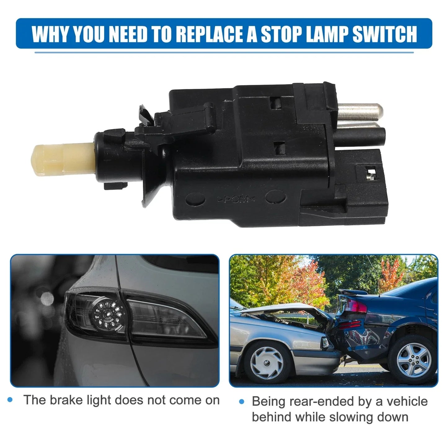 Brake Light Switch for Mercedes-Benz C Class W202 (1993-2000)
