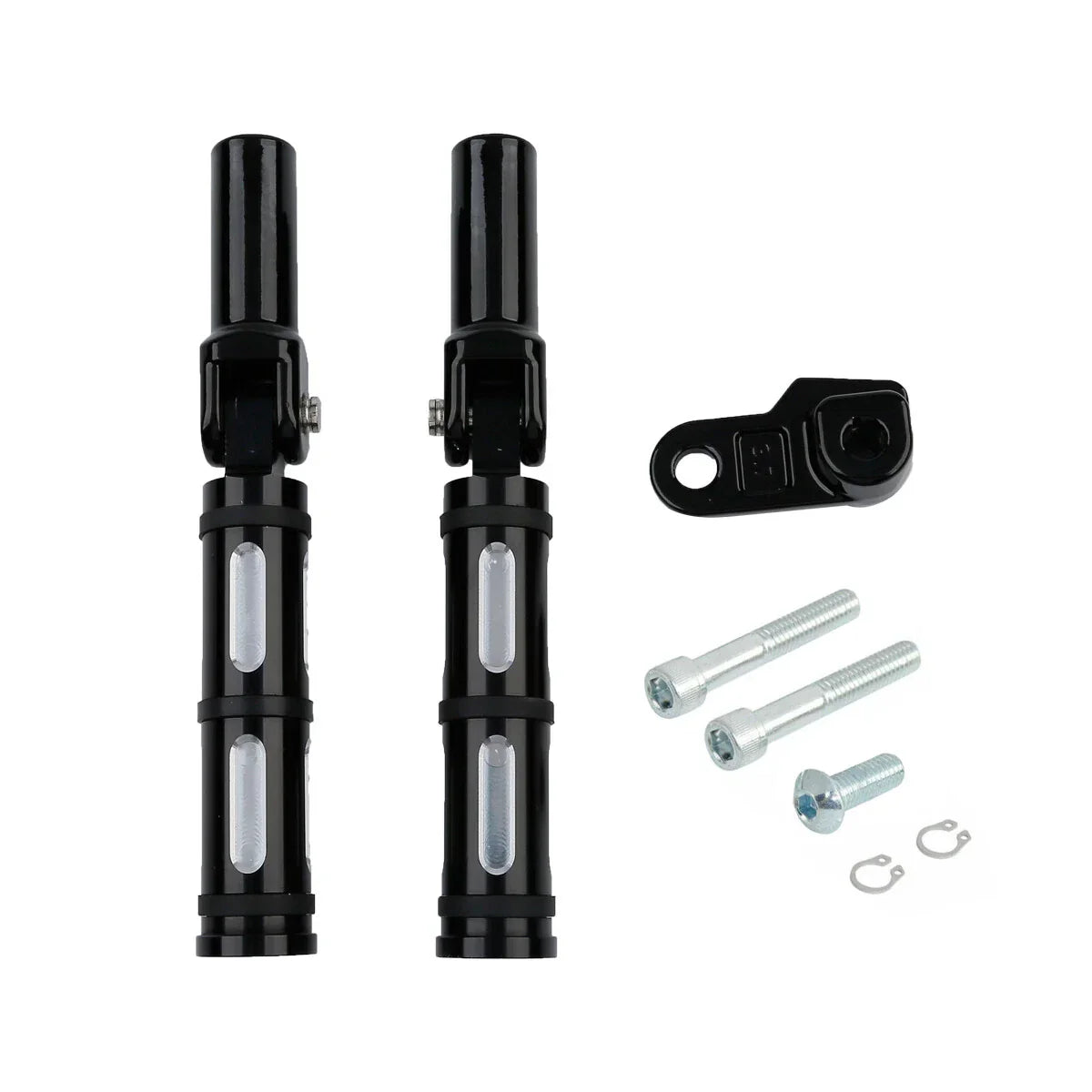 Rear Footpeg Footrest Mounts for Harley Softail Cross Bones (2008-2011)