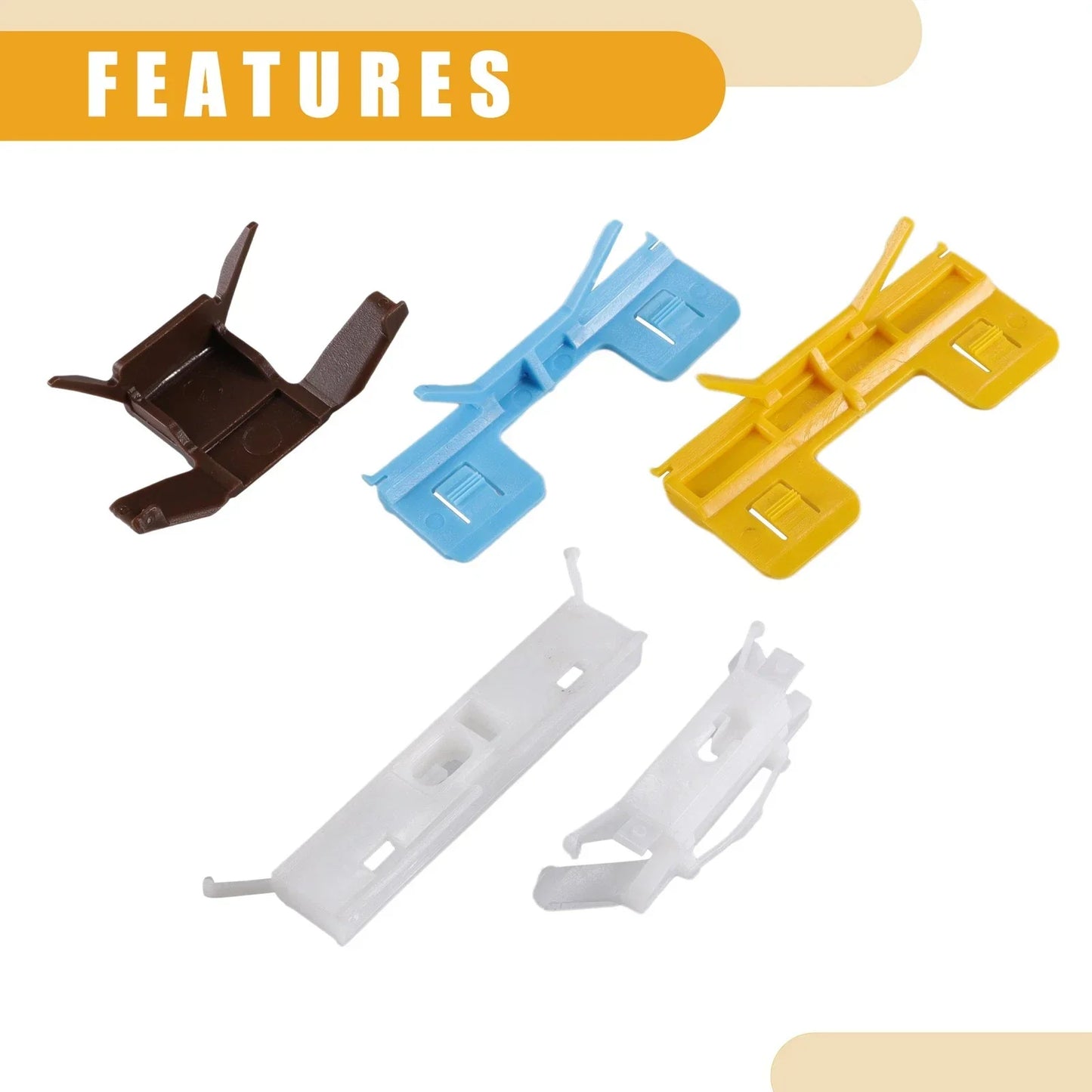 15 x Roof Windshield Fastener Clips for Honda Civic (2006-2011)