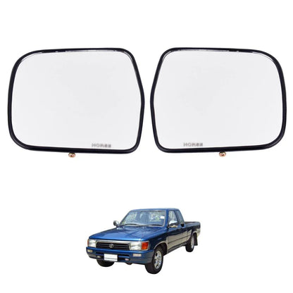 Side Door Mirror Glass Lens Pair Fits Toyota Hilux LN85 LN106 4Runner 1989-97