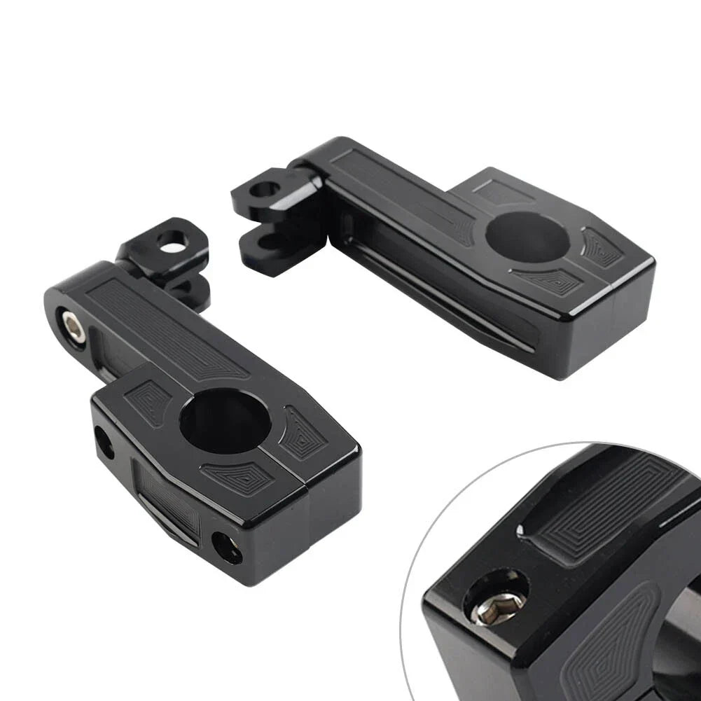 25MM Highway Crash Bar Mount Footpegs Clamp Bracket for Harley