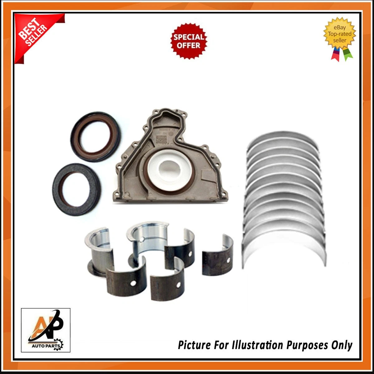 Crankshaft with Bearings and Seals Replacement for Range Rover 3.0 TDV6 (2011–2012)
