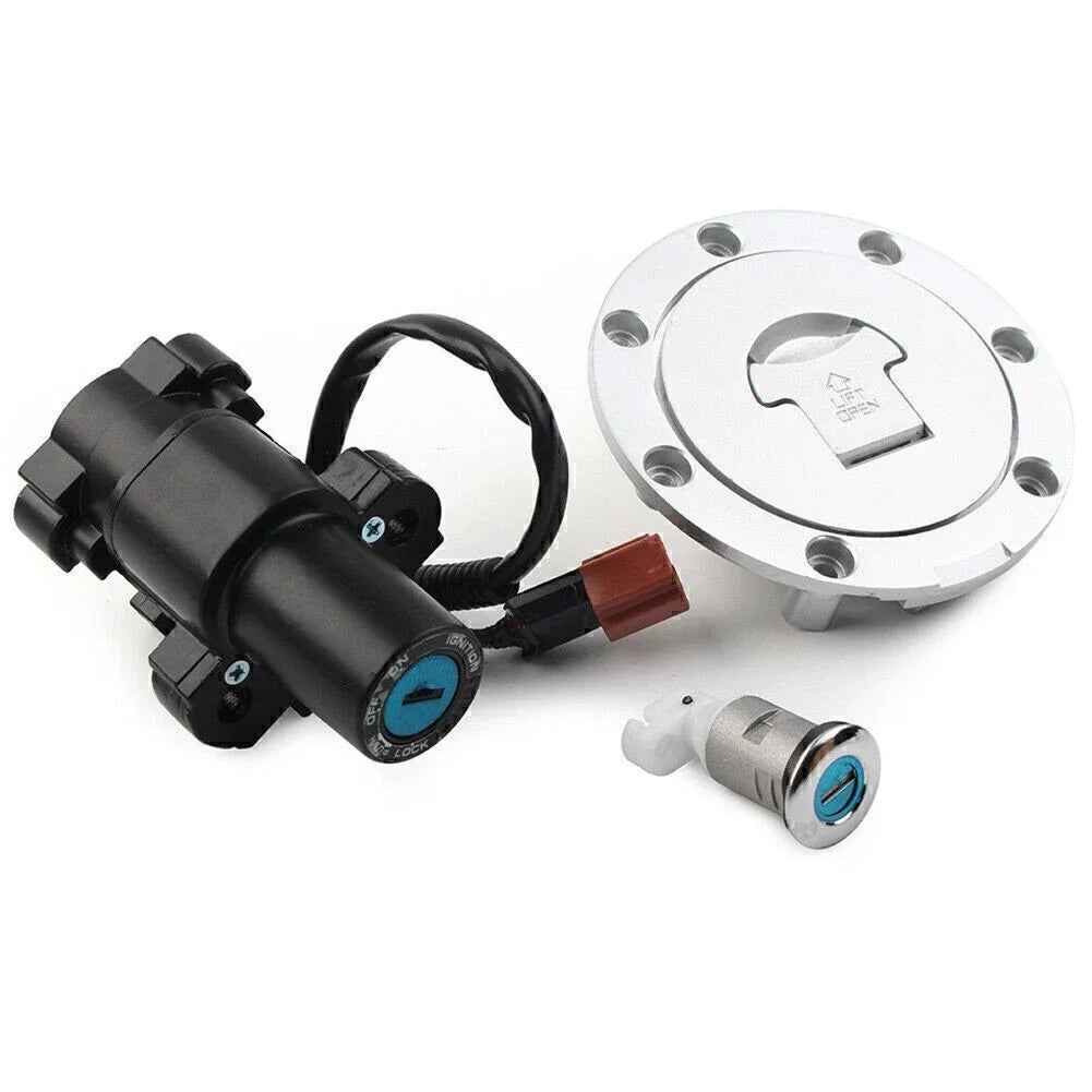 Ignition Switch Fuel Gas Cap Seat Lock Key for Honda CBR1000RR CBR600RR (07-14)