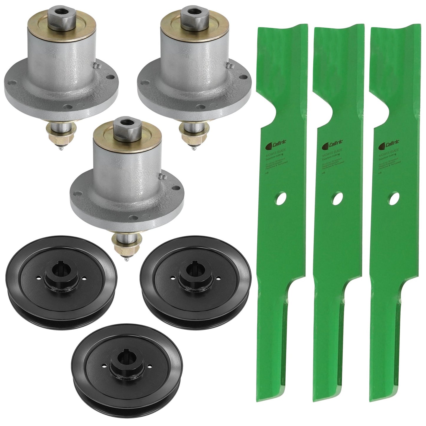 Deck Spindle Pulley Assembly Replacement for Snapper Pro S120 S125XT (52") (2000–2005)