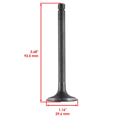 Caltric Intake and Exhaust Valves Replacement Set for Kohler K241 Engine (OEM)