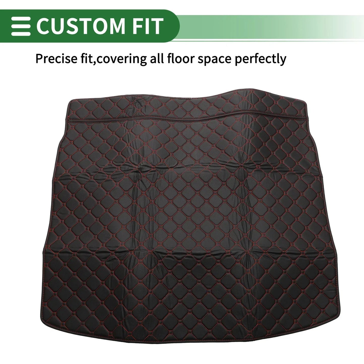 Flat Face Cargo Liner Rear Trunk Mat for Honda CR-V 2023-2024 Black XPE