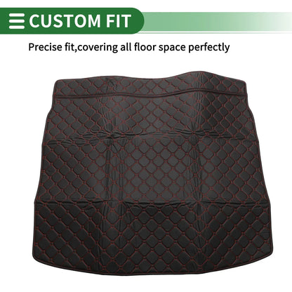 Flat Face Cargo Liner Rear Trunk Mat for Honda CR-V 2023-2024 Black XPE
