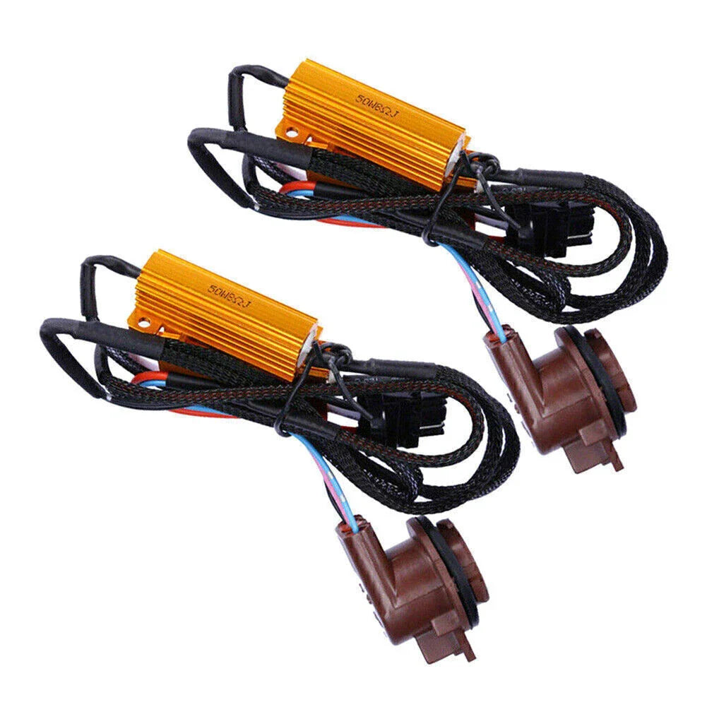 3157 LED Front Turn Signal Load Resistor Adapter for Car (No Hyper Flash)