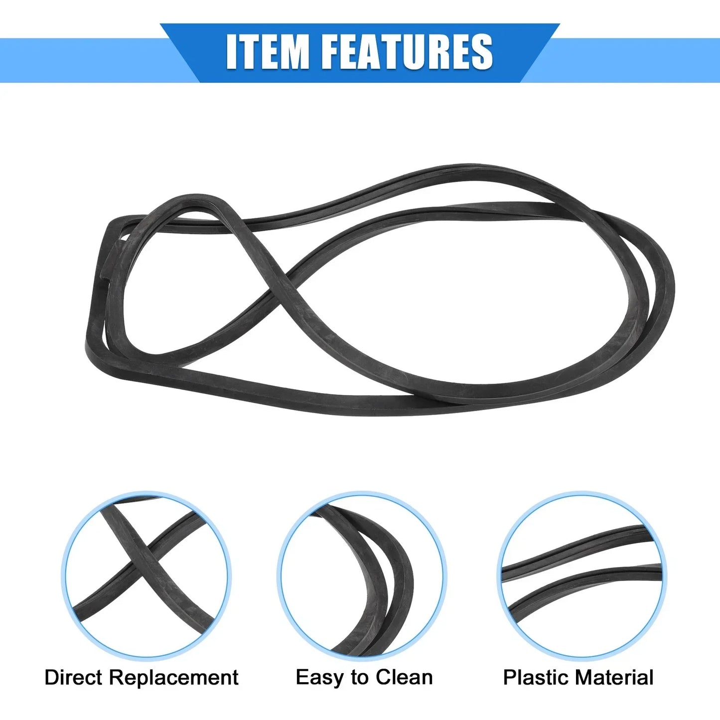 Valve Cover Gasket for Dodge Ram Truck 1999-2002 Rubber Black